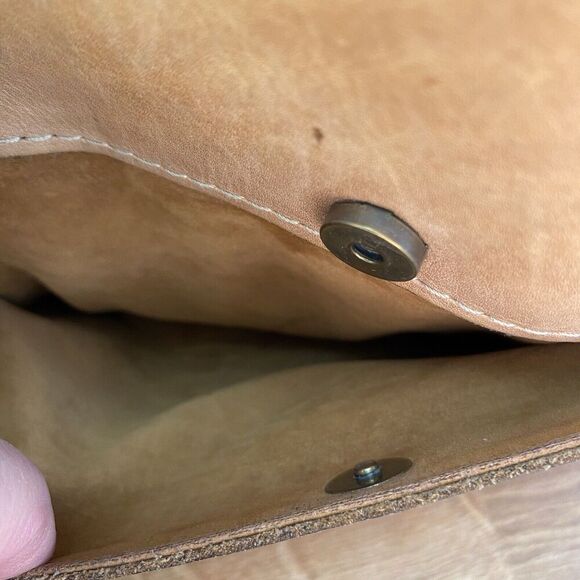 Patricia Nash Avellino Crossbody Purse Brown Black - Picture 11 of 16